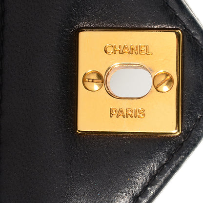 Chanel Lambskin Chevron Small Flap Black 9 of 9