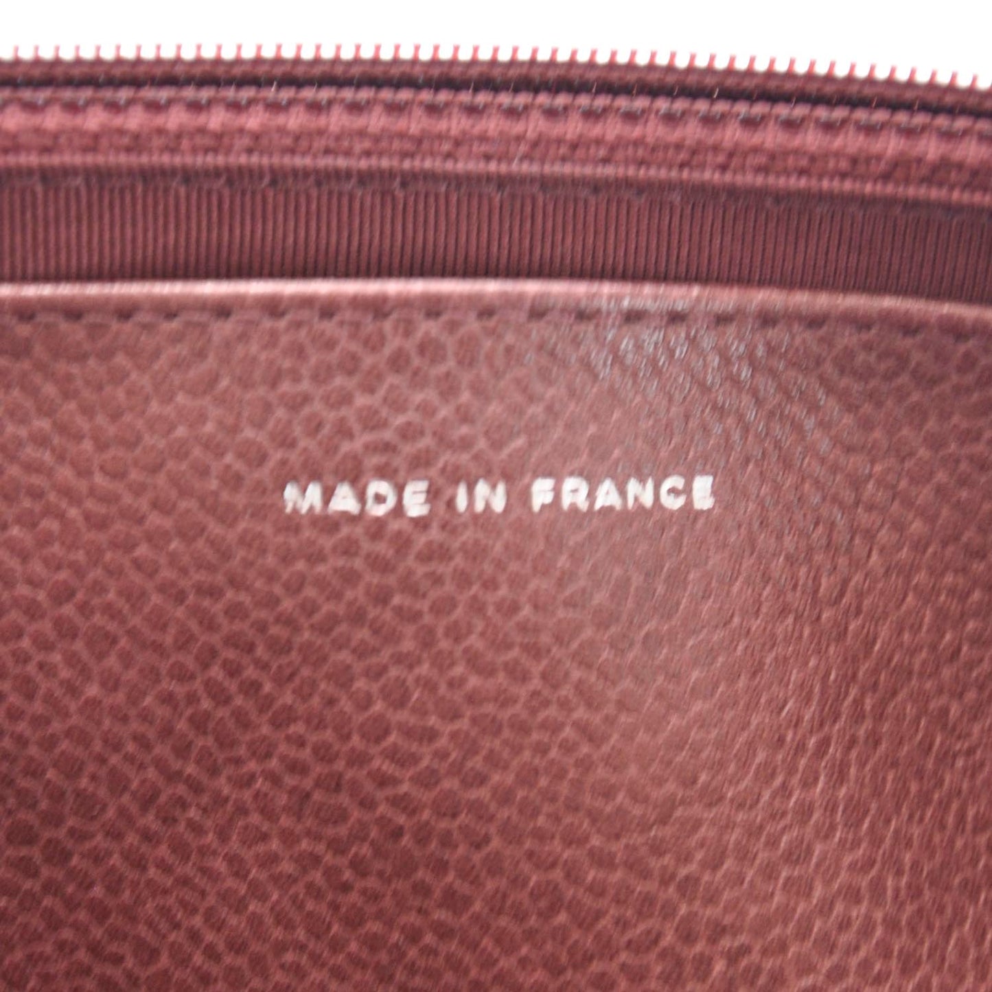 Caviar Half Moon Wallet On Chain WOC