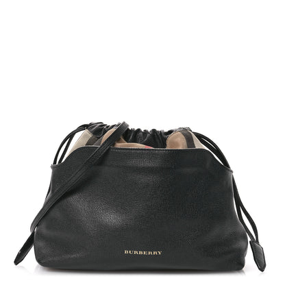 Burberry Calfskin House Check Little Crush Black 1 of 14