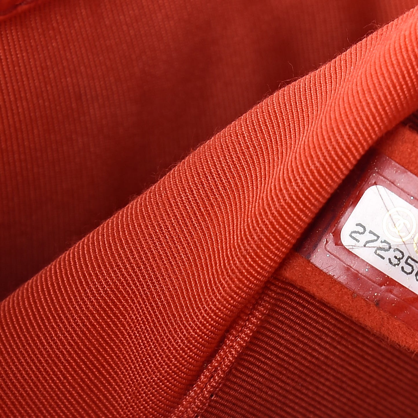 Aged Calfskin Quilted Small Gabrielle Backpack Orange