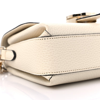 Gucci Dollar Calfskin Interlocking G Crossbody Bag Mystic White 9 of 10