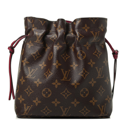 Louis Vuitton Monogram Pouch Noe Fuchsia 1 of 3