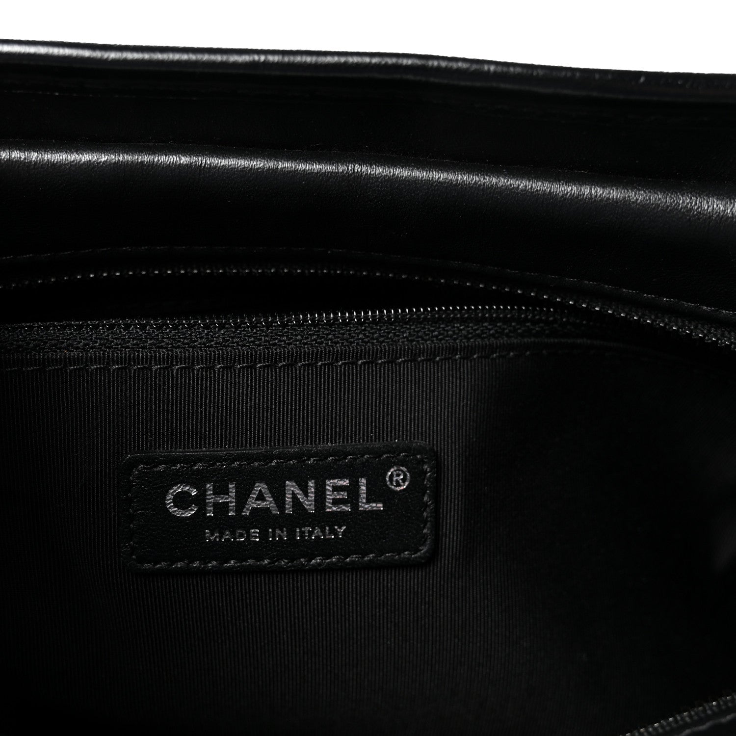 Chanel Aged Calfskin Chevron Quilted Medium Gabrielle Hobo So Black 6 of 10