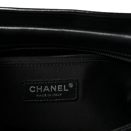 Chanel Aged Calfskin Chevron Quilted Medium Gabrielle Hobo So Black 6 of 10