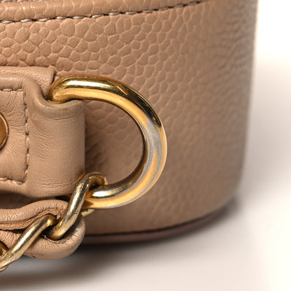 Chanel Caviar Quilted Medium CC Filigree Vanity Case Beige 12 of 12