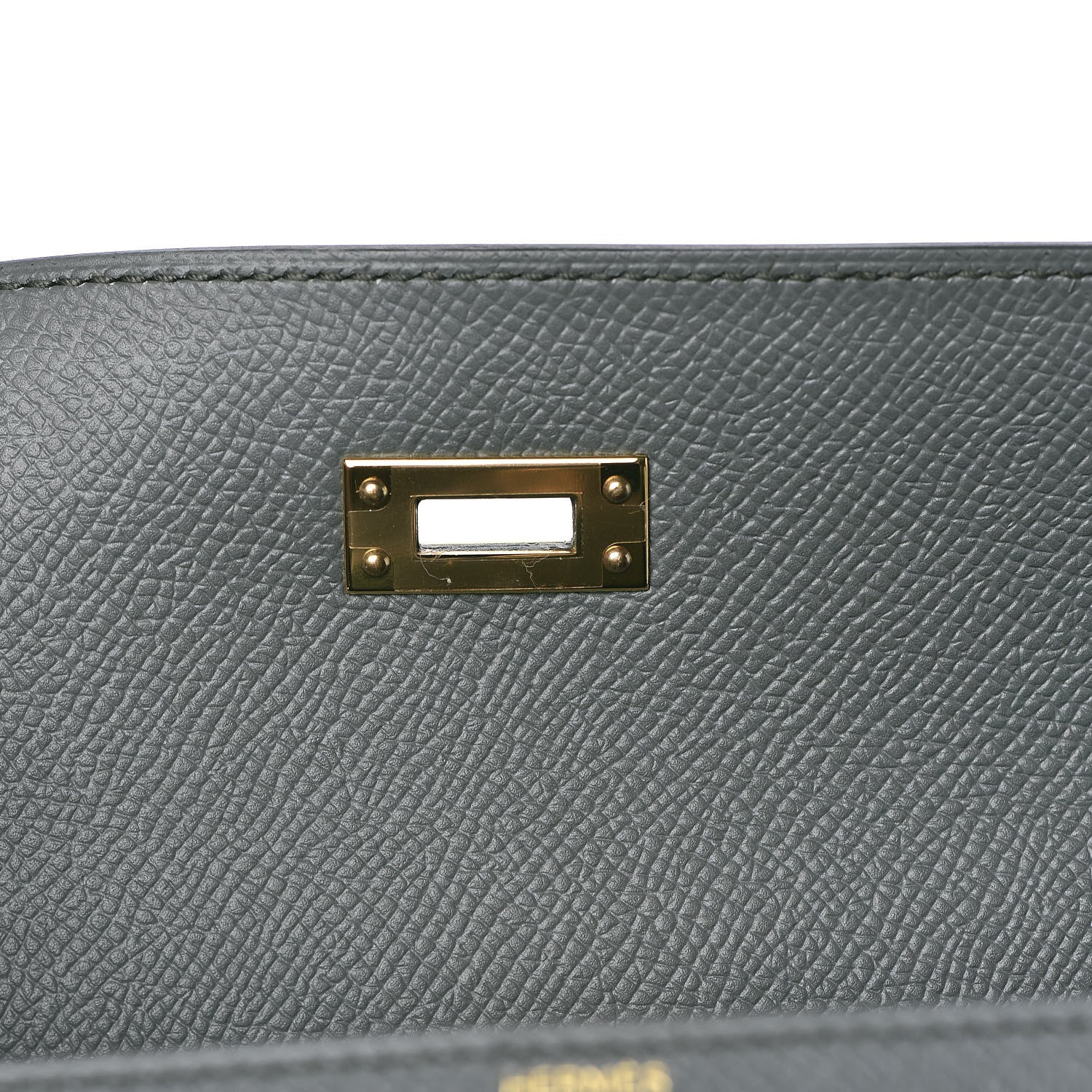Hermes Epsom Kelly Sellier 25 Vert Amande 21 of 39