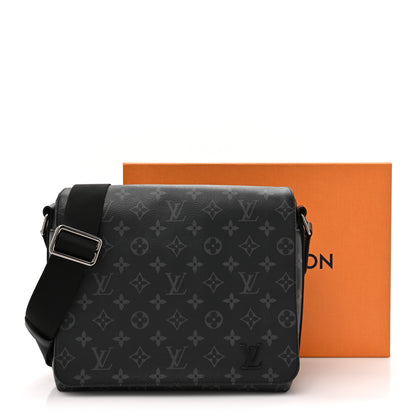 Louis Vuitton Monogram Eclipse District PM Black 14 of 14