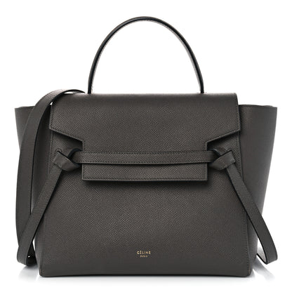 Celine Grained Calfskin Micro Belt Bag Grey 1 of 16