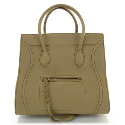 Celine Smooth Calfskin Medium Phantom Luggage Light Khaki 1 of 9