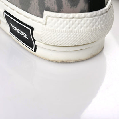 Christian Dior Canvas Leopard Print Womens B23 High Top Sneakers 38 White 6 of 13