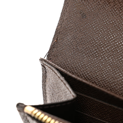 Louis Vuitton Damier Ebene Sarah Wallet 8 of 16