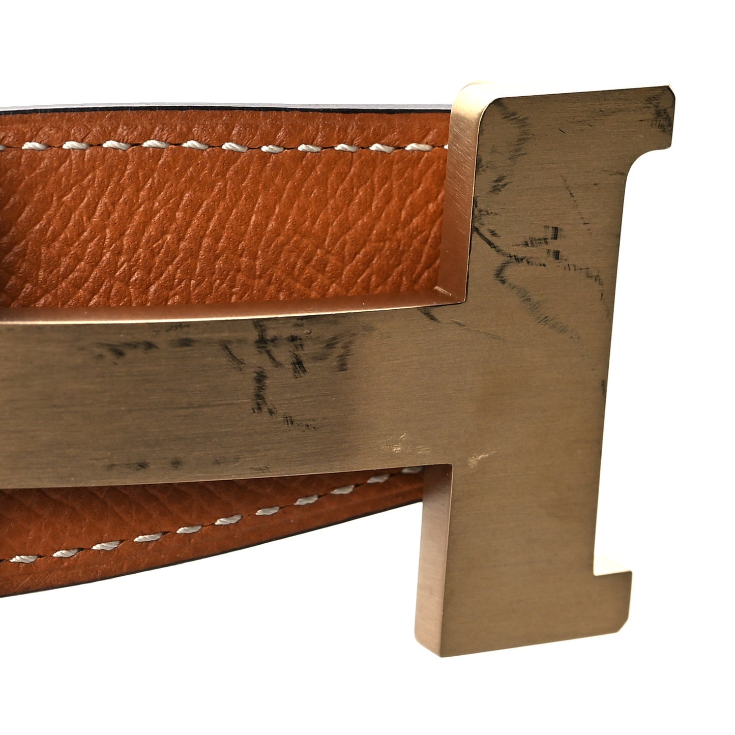 Epsom 32mm Constance H Belt 85 Gold Rouge H