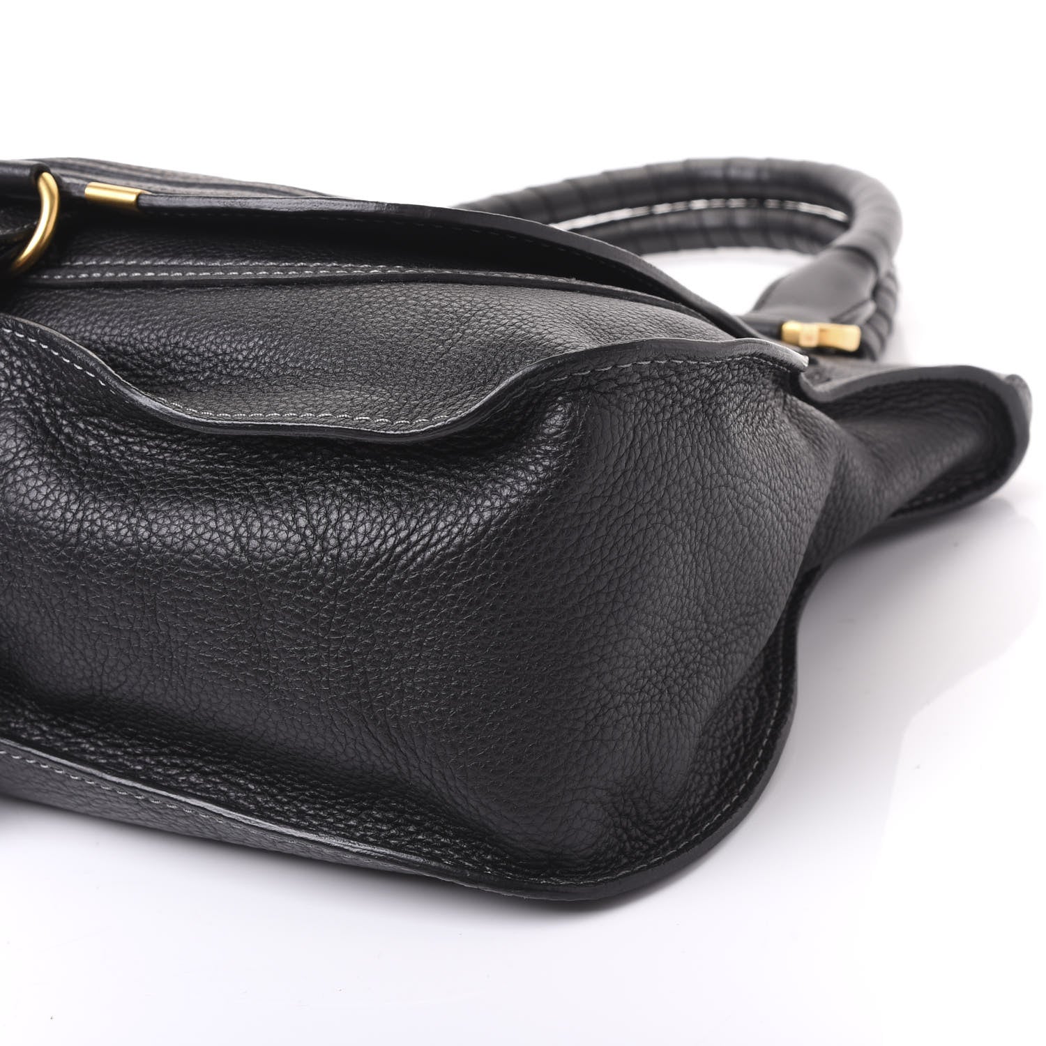 Chloe Calfskin Medium Marcie Satchel Black 9 of 9