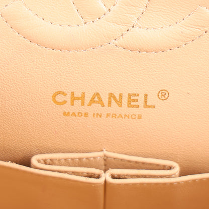 Chanel Caviar Quilted Medium Double Flap Beige 7 of 11