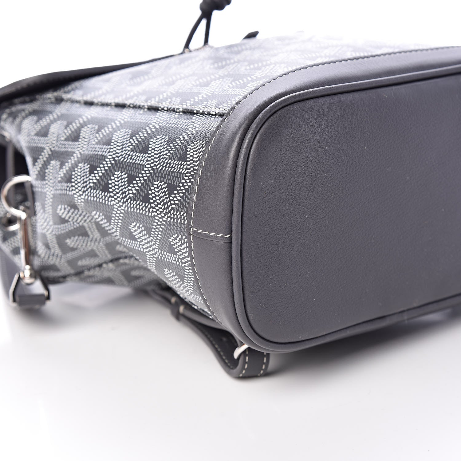 Goyard Goyardine Calfskin Mini Alpin Backpack Grey 8 of 12