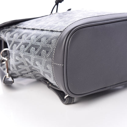 Goyard Goyardine Calfskin Mini Alpin Backpack Grey 8 of 12