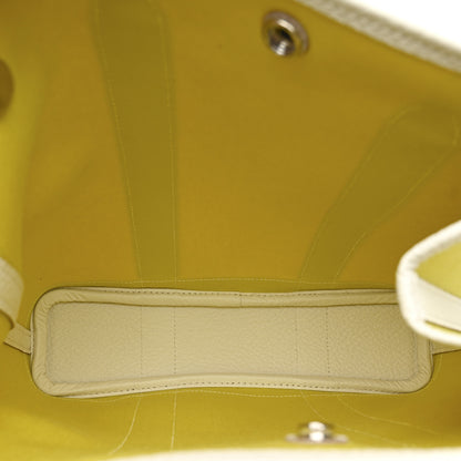 Hermes Military Toile Negonda Garden File 28 Lime White 5 of 12