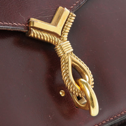 Hermes Box Sac Cordeau Rouge H 11 of 13