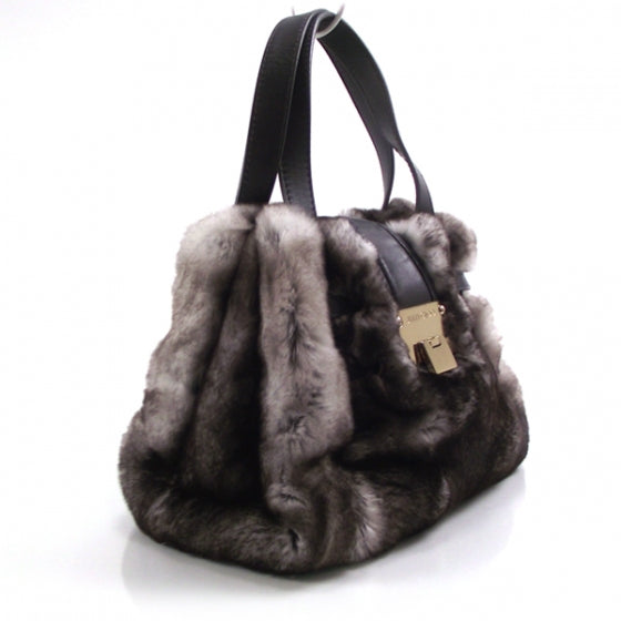 Jimmy Choo Chinchilla Fur RAMONA 3 of 10