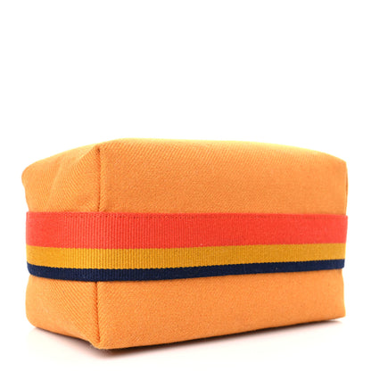 Hermes Canvas Small Bride-A-Brac Pouch Ochre 4 of 8