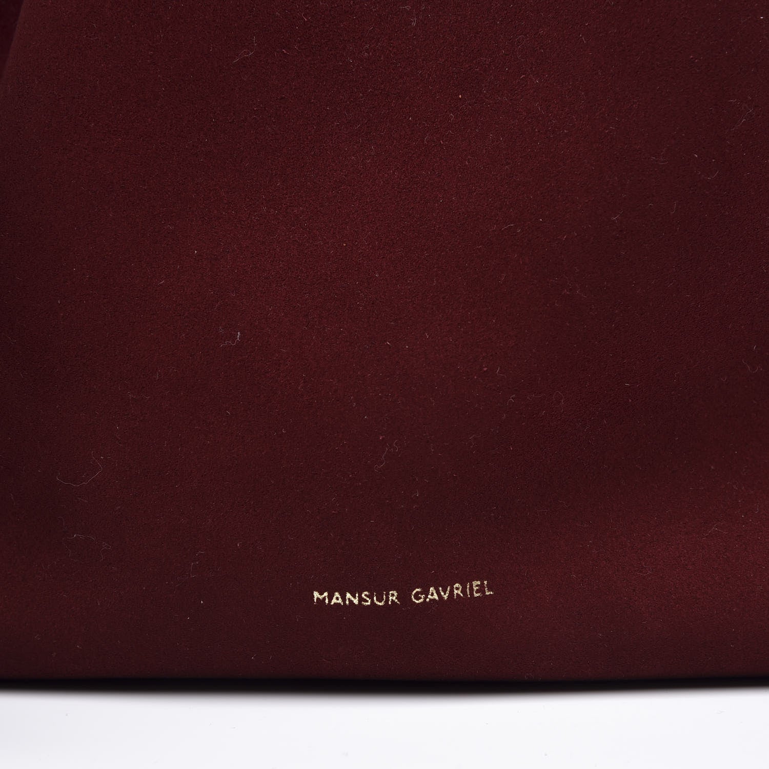 Mansur Gavriel Suede Mini Bucket Bag Rococo 9 of 9