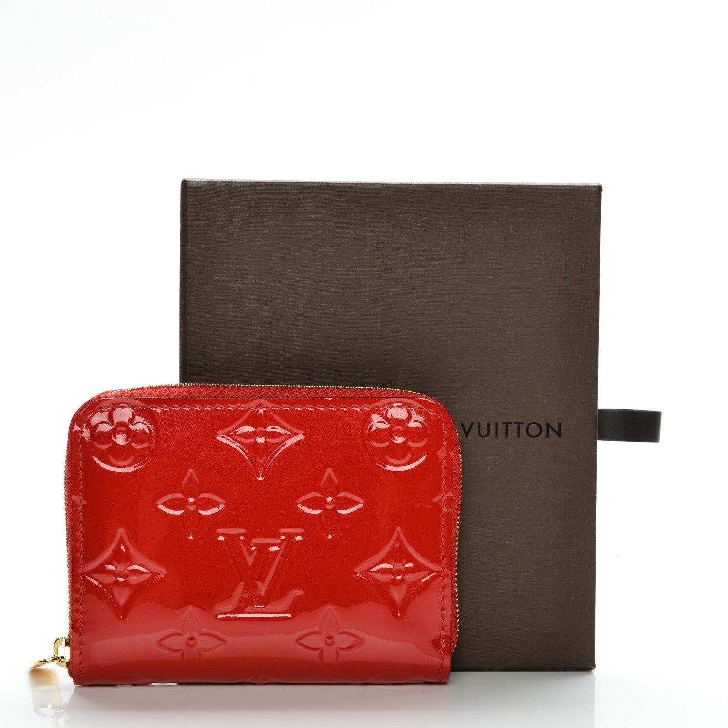 Louis Vuitton Vernis Zippy Coin Purse Cherry 7 of 7