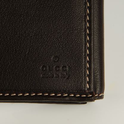 Gucci Monogram Heart Continental Wallet Brown 5 of 6