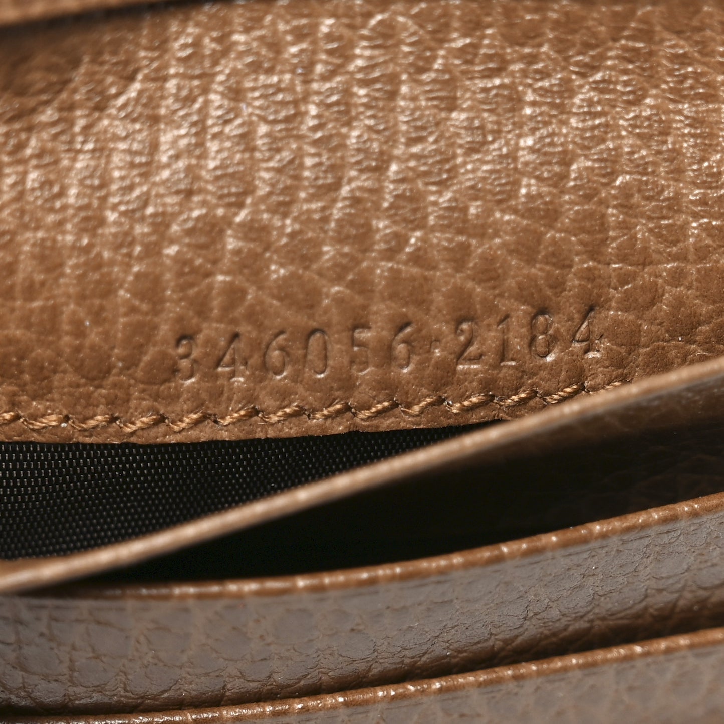 Monogram Dollar Calfskin Zip Around French Wallet Beige Ebony Tabacco