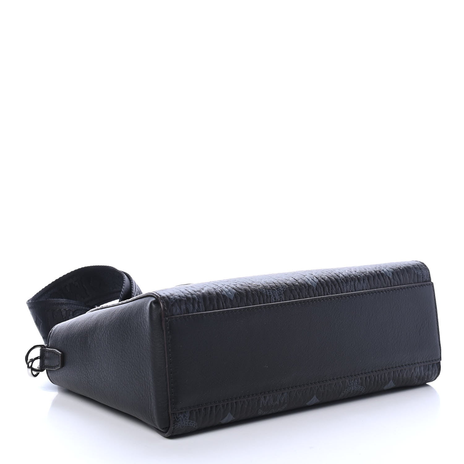 MCM Visetos Small Essential Crossbody Bag Black 3 of 4
