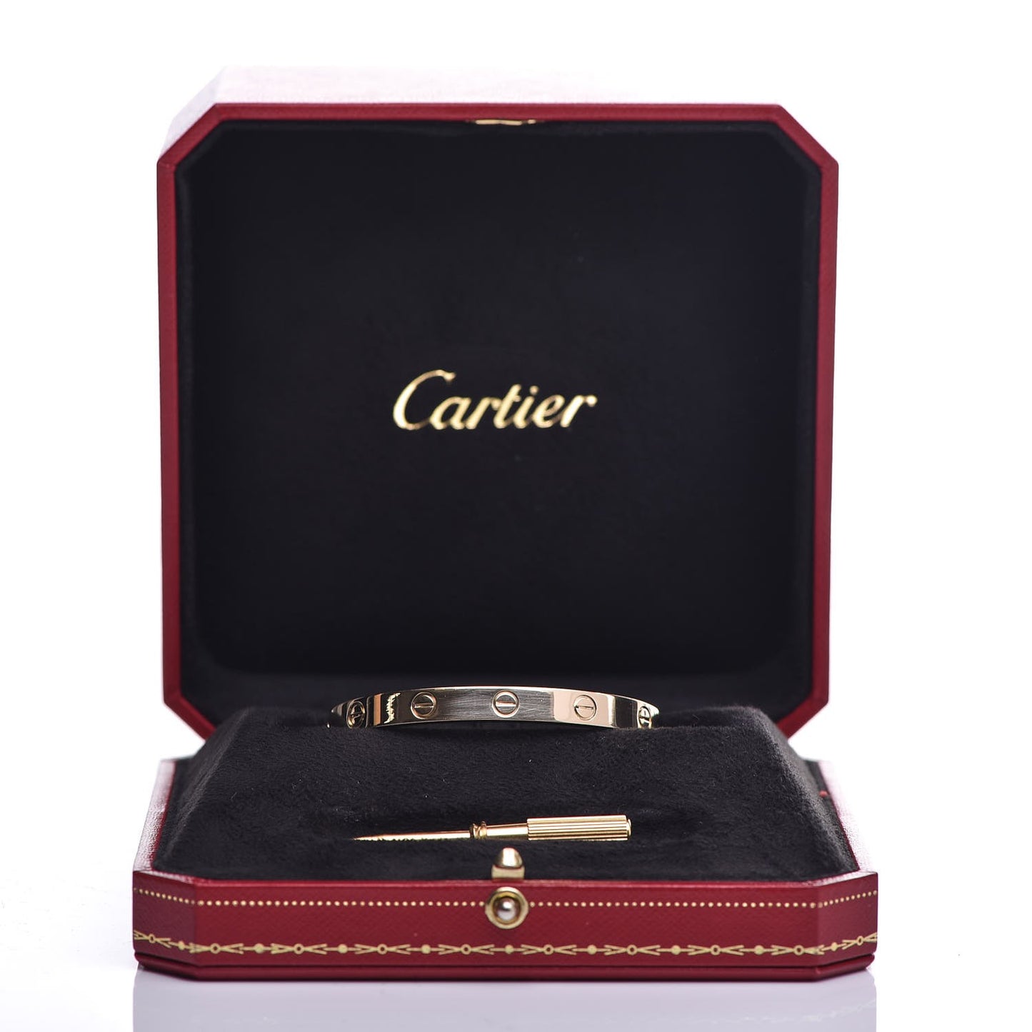 18K Yellow Gold LOVE Bracelet 16