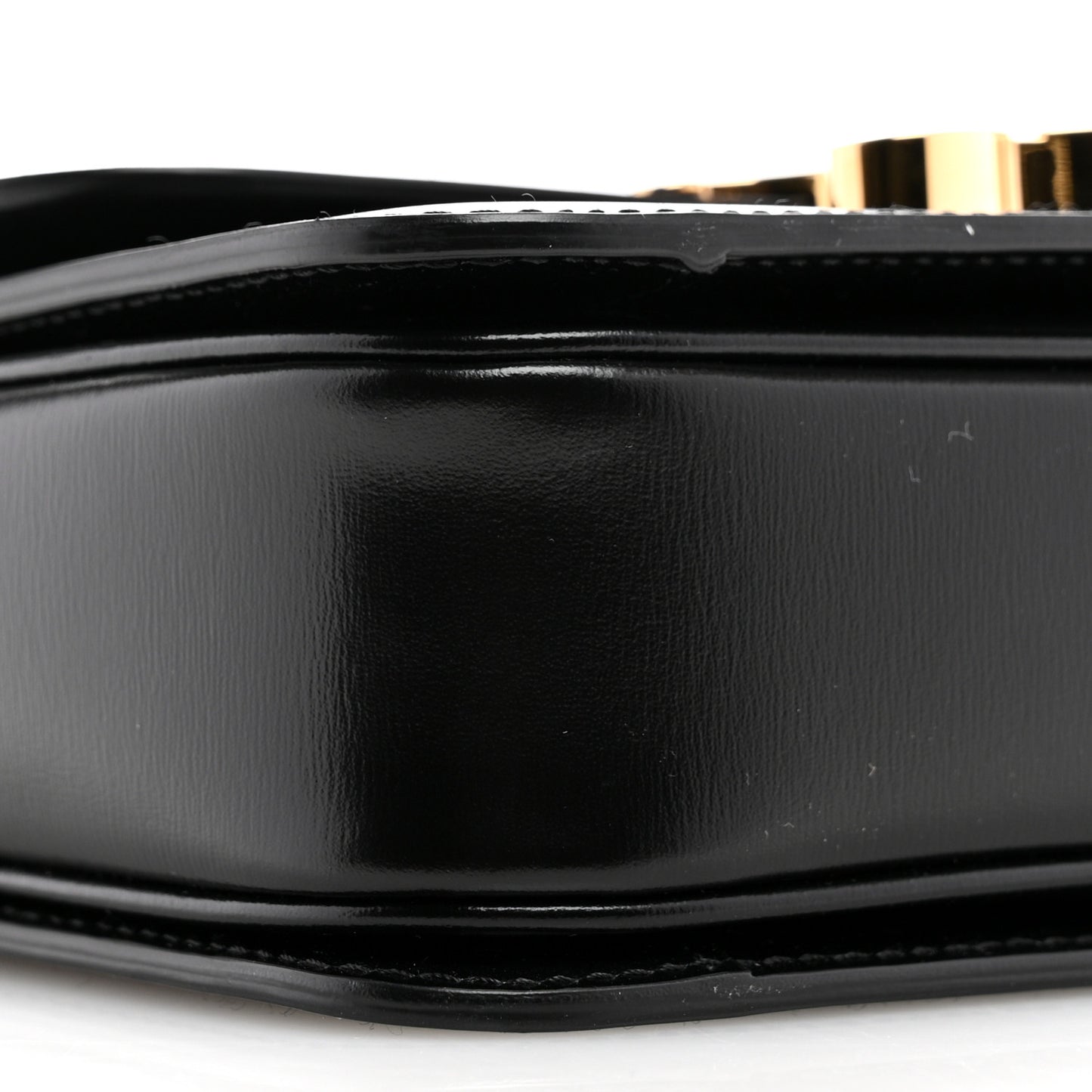 Shiny Calfskin Teen Triomphe Black