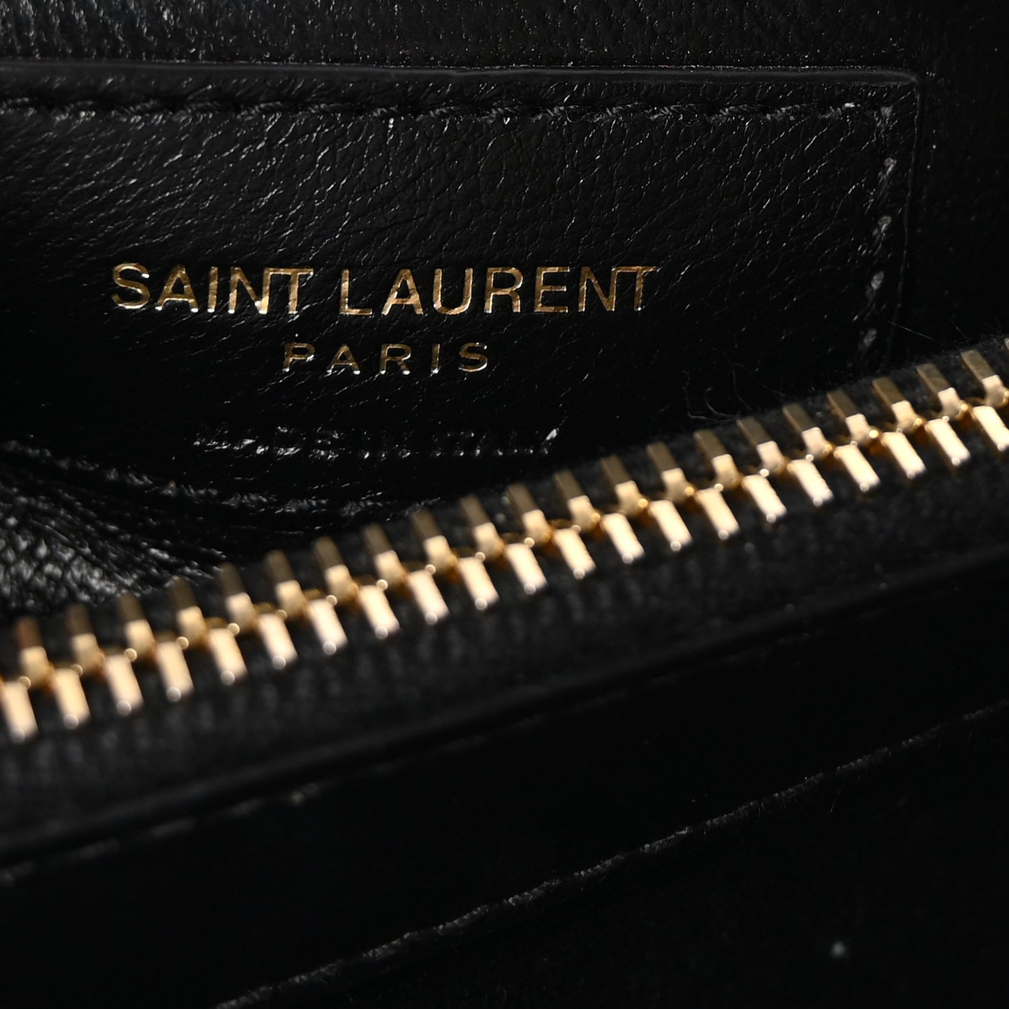 Calfskin Y Quilted Monogram Small Loulou Chain Satchel Black