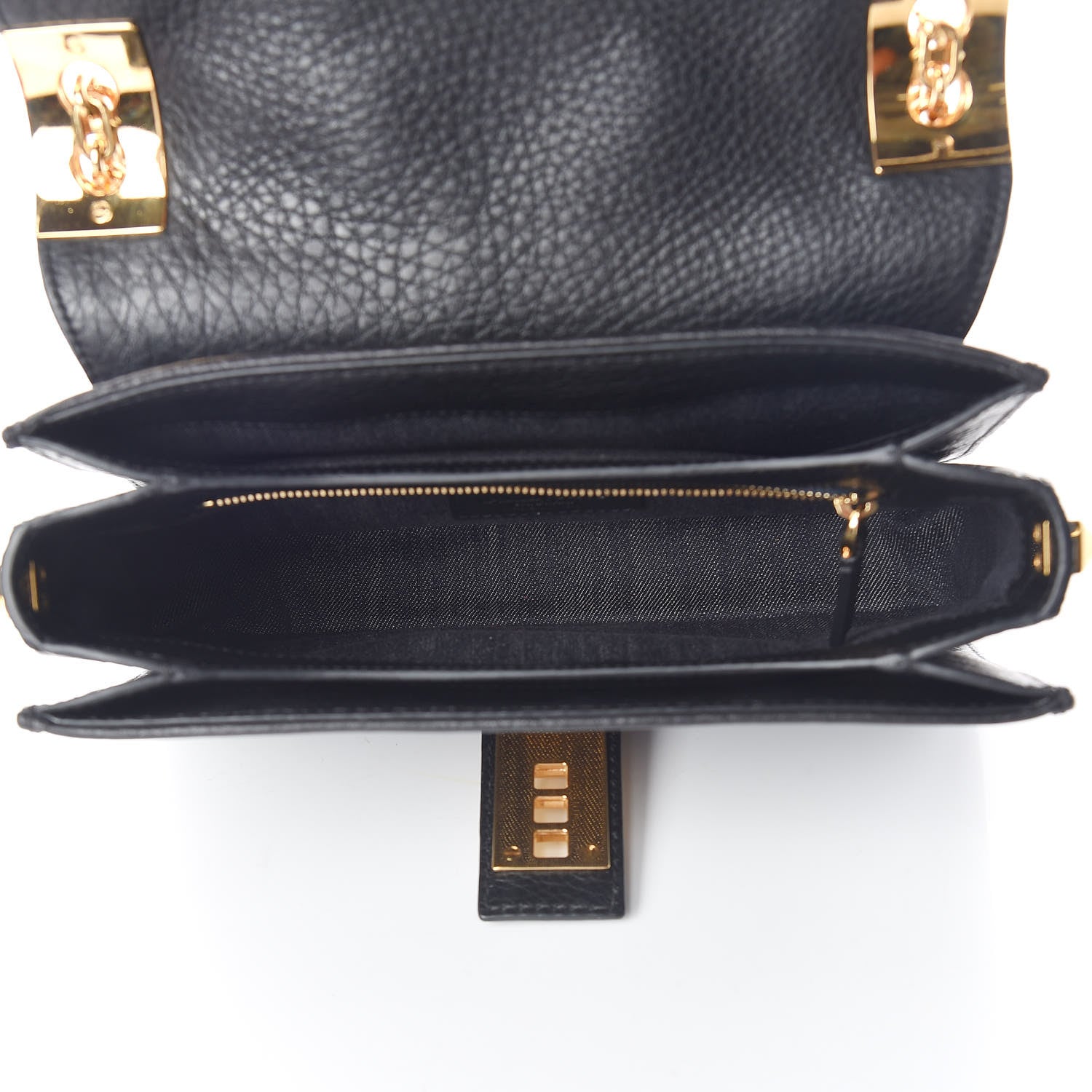 Valentino Garavani Denim B-Rockstud Flap Blue 5 of 9
