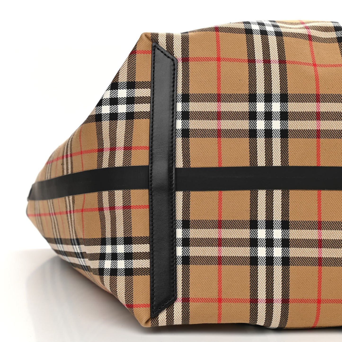 Vintage Check Extra Large The Giant Reversible Tote Antique Yellow