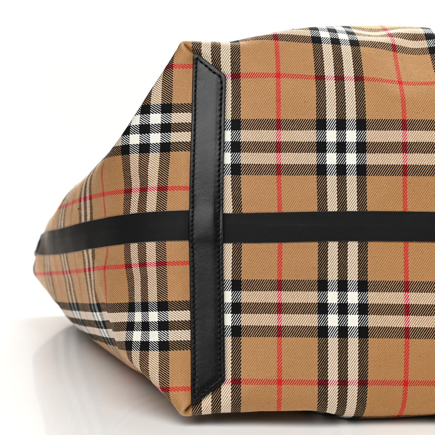 Burberry Vintage Check Extra Large The Giant Reversible Tote Antique Yellow 14 of 19
