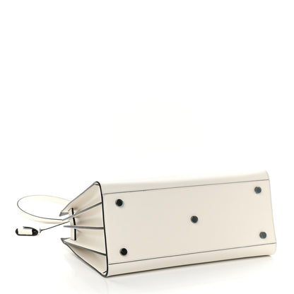 Saint Laurent Calfskin Small Sac De Jour Dove White 4 of 8