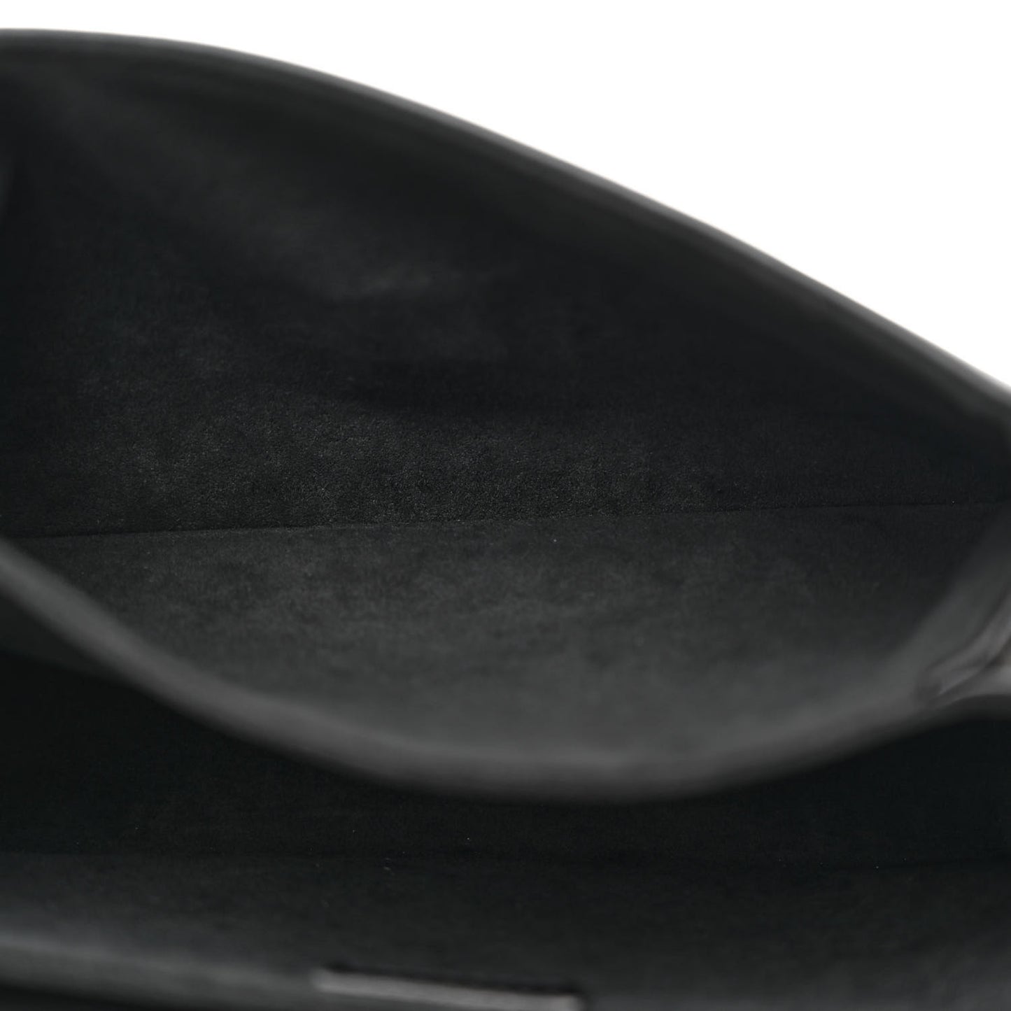 Grained Calfskin Lockme Oxford Black