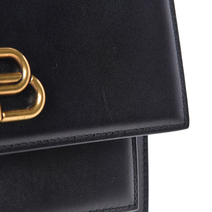 Balenciaga Box Calfskin S Sharp Chain Shoulder Bag Black 14 of 21