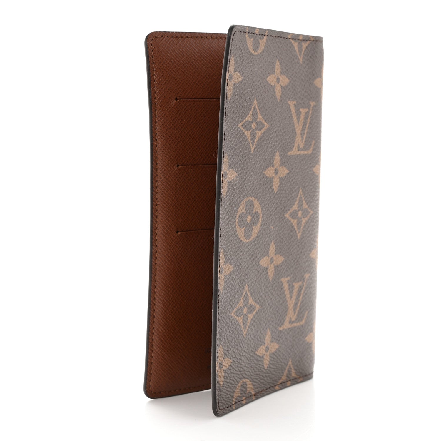 Louis Vuitton Monogram Checkbook Holder Case Wallet 3 of 7