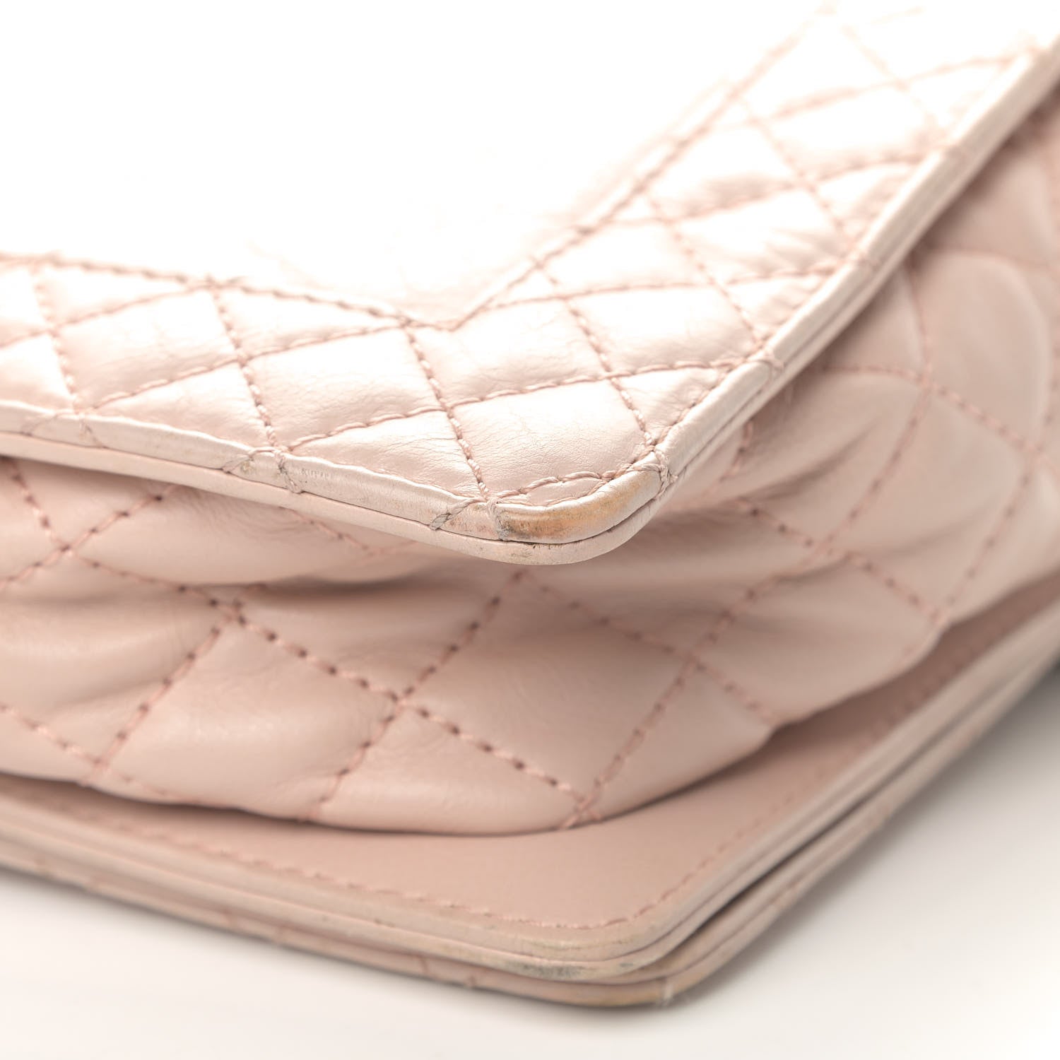 Chanel Calfskin New Medium Boy Reverso Flap Light Pink 7 of 10