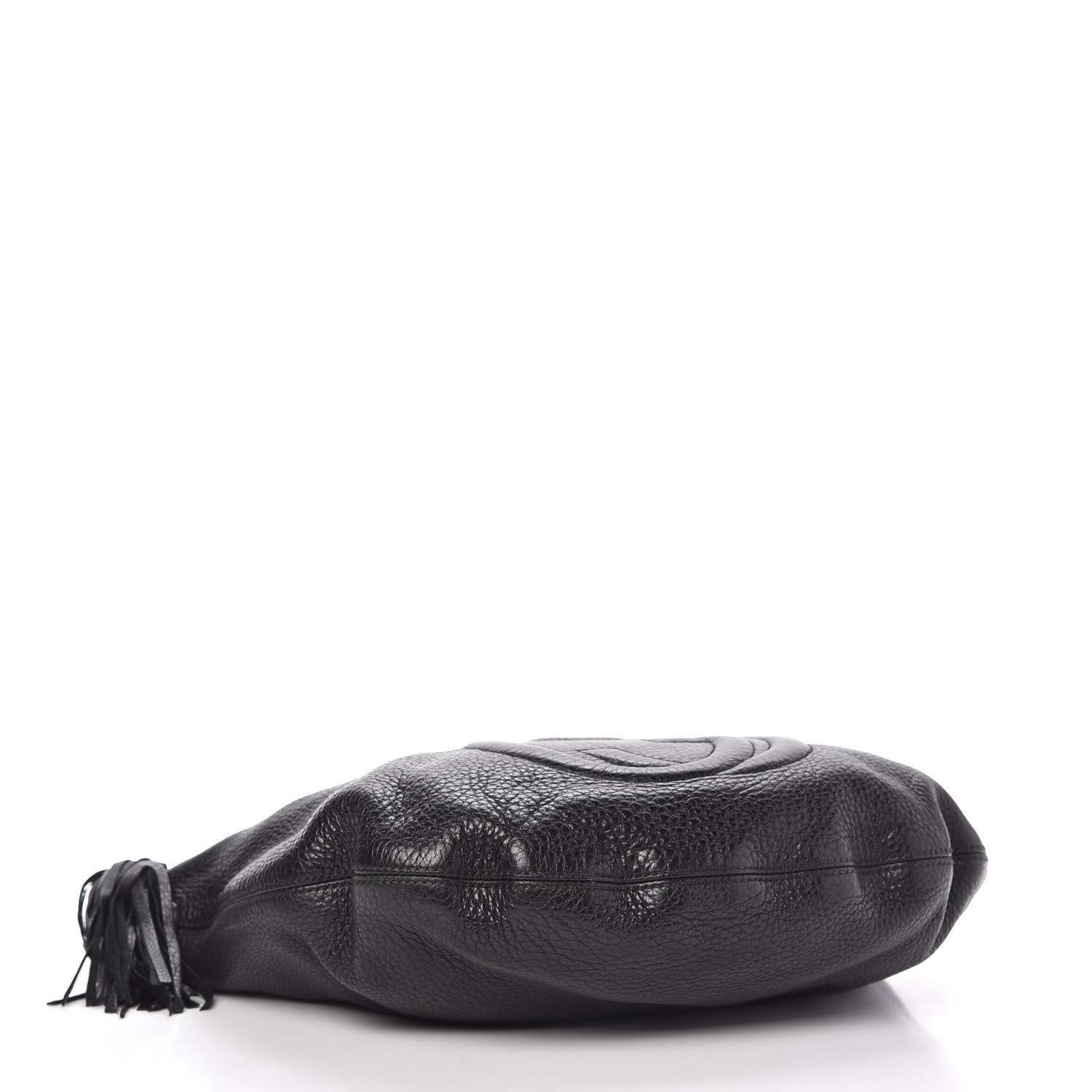 Gucci Pebbled Calfskin Medium Soho Hobo Black 4 of 12