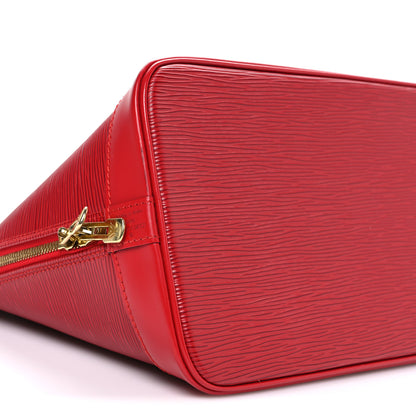 Louis Vuitton Epi Alma PM Castillan Red 9 of 11