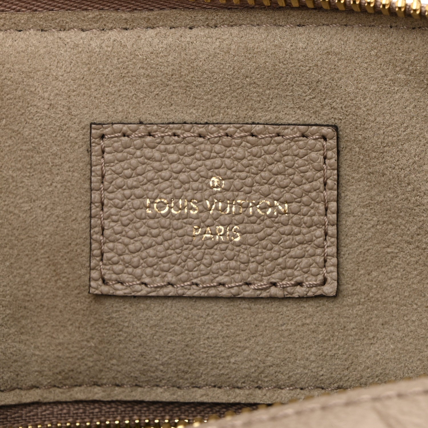 Louis Vuitton Empreinte Monogram Giant Speedy Bandouliere 25 Tourterelle 6 of 11
