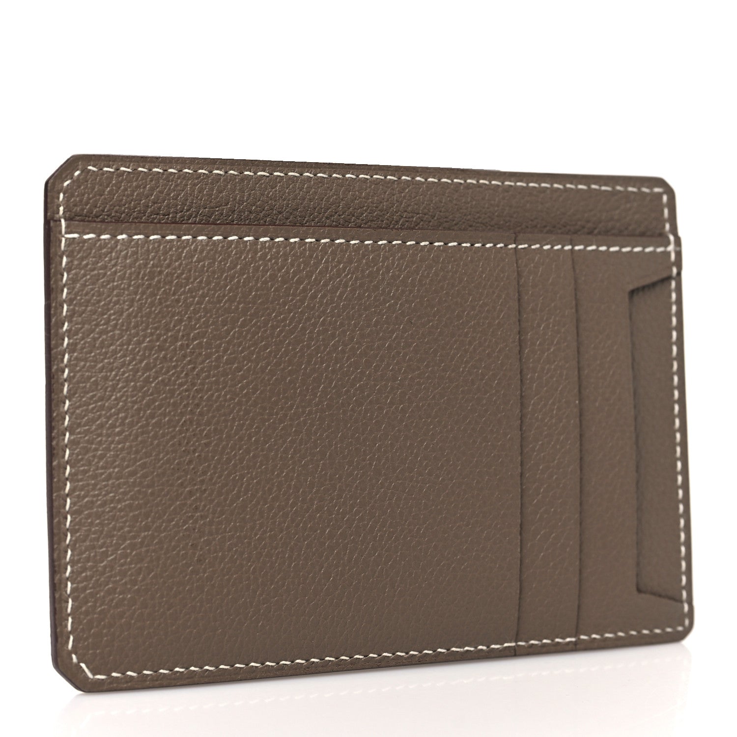 Hermes Evercolor City 8CC Card Holder Etoupe 3 of 7