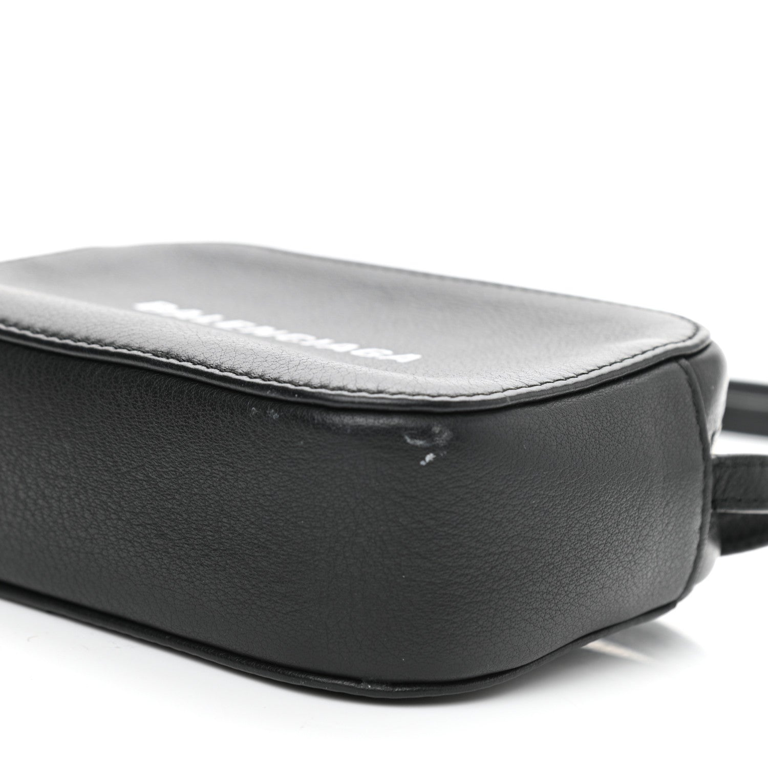 Balenciaga Calfskin Logo XS Everyday Camera Bag Black 9 of 10