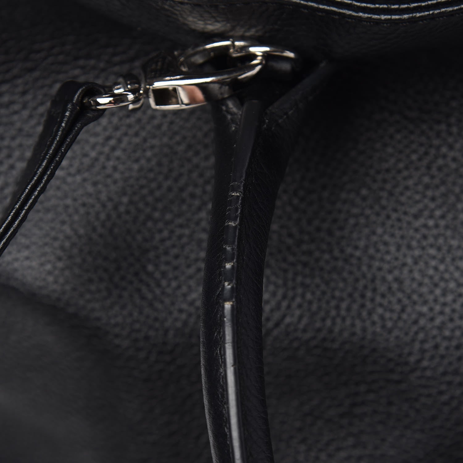 Chanel Calfskin Cerf Executive Shopper Tote Black 9 of 14