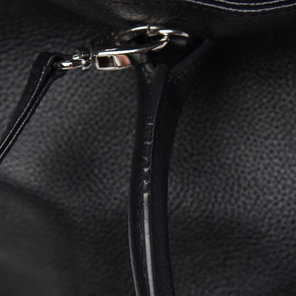 Chanel Calfskin Cerf Executive Shopper Tote Black 9 of 14