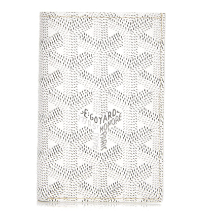 Goyard Goyardine Saint Pierre Card Holder White 1 of 7