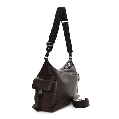 Prada Nappa Explore Shoulder Bag Coffee 3 of 9
