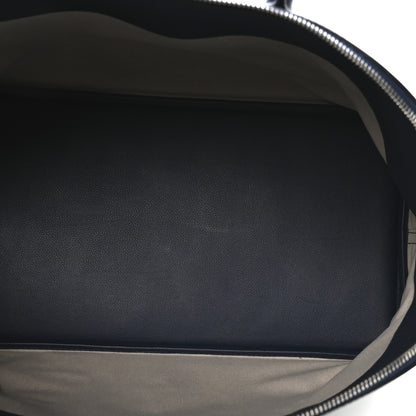 Hermes Evercolor 1923 Bolide 45 Baseball Bag Bleu De Malte Blanc 4 of 9